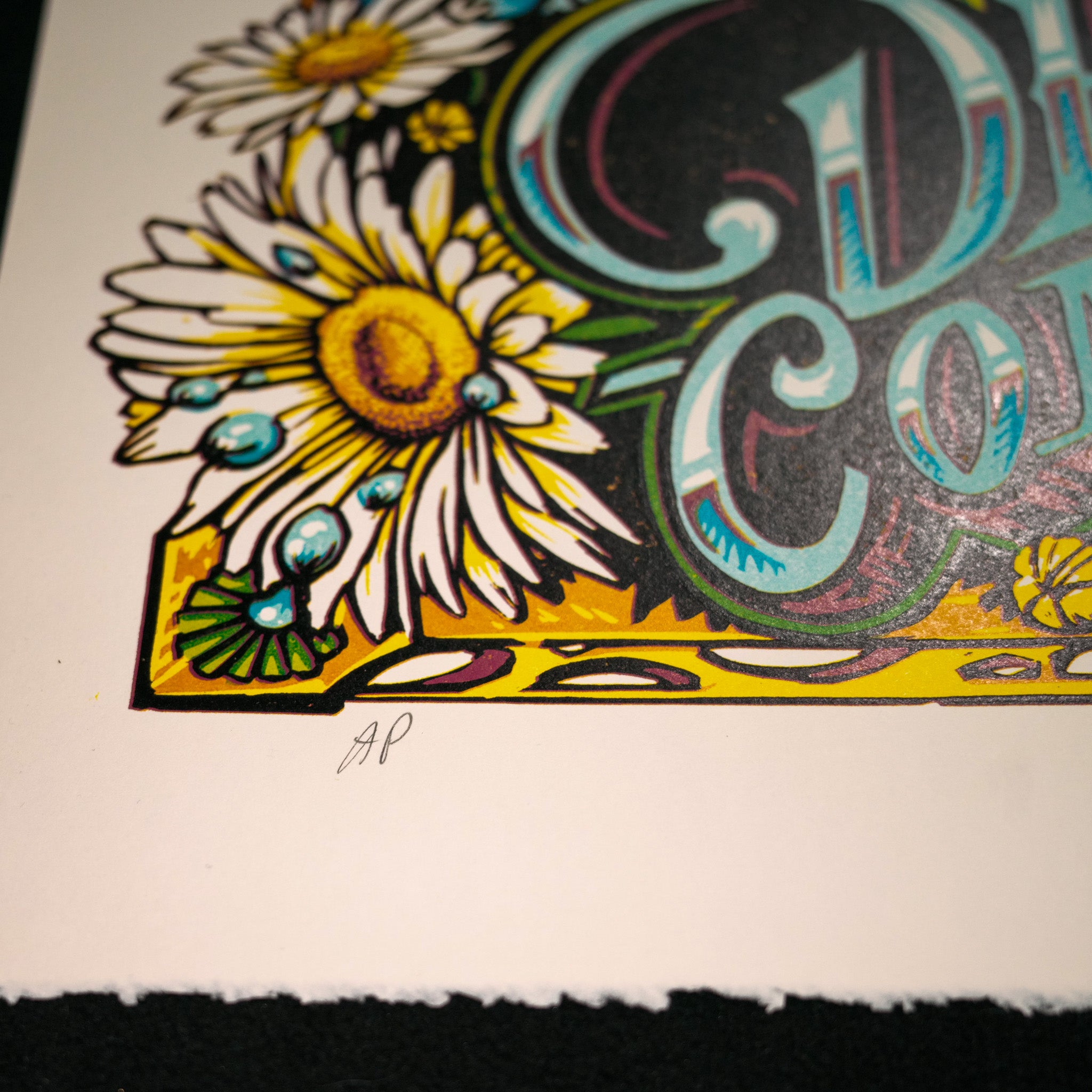 AJ Masthay Dead and Company 2016 Gorge Artist Proof Concert Poster