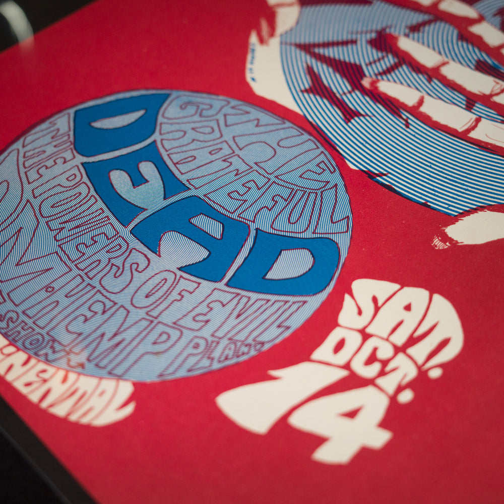 close up of stanley mouse poster