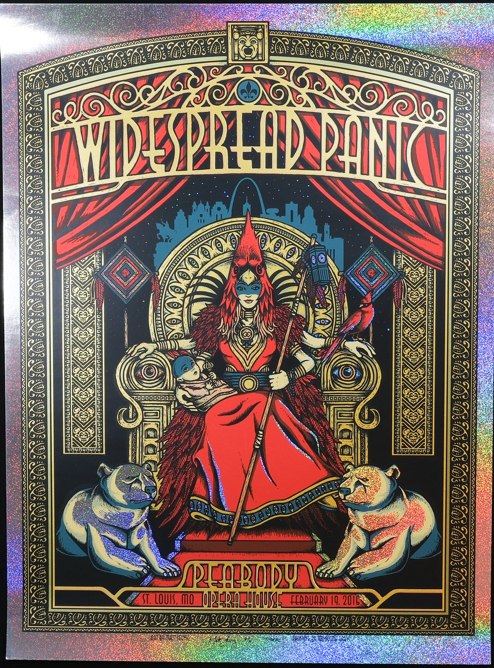 matt leunig widespread panic concert poster
