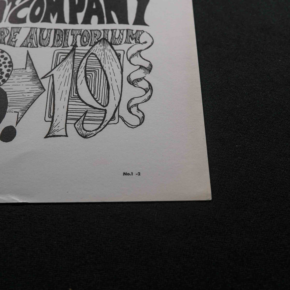 bottom right of wes wilson rare dead concert poster