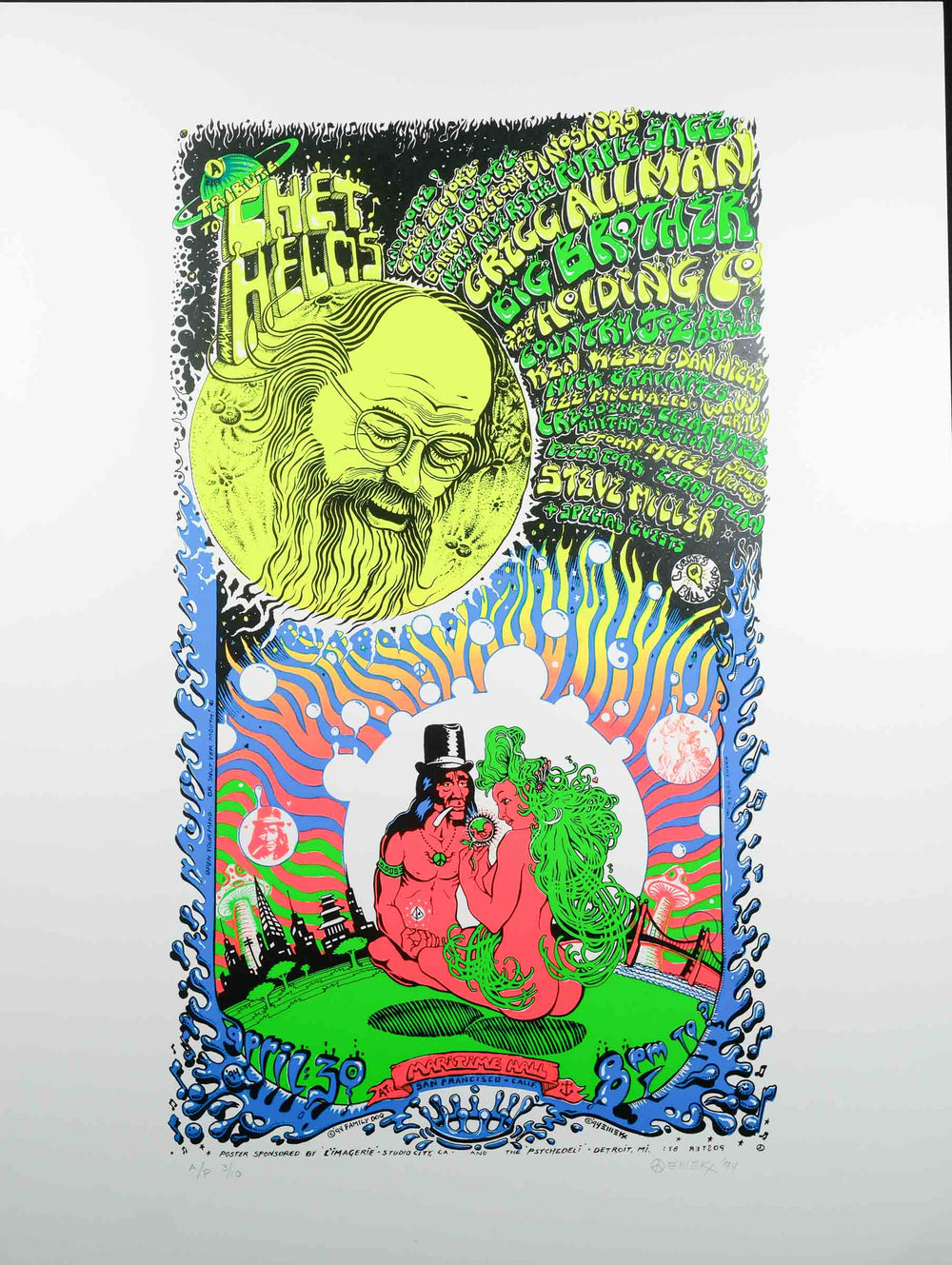 rare dead company concert poster