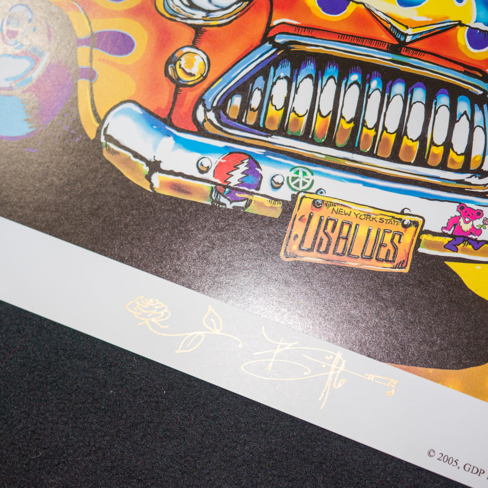 close up of RichardBiffleGratefulDead_Trucking_uptoBuffalol_2015ConcertPoster