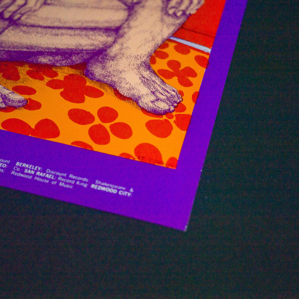 Lee Conklin Spirit 1969 BG-163 OP-1 Concert Poster