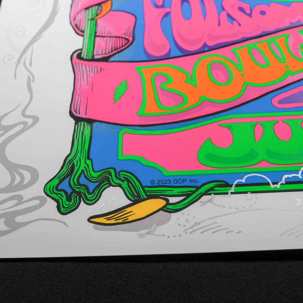 Richard Biffle Dead and Company 2023 Boulder Artist Proof Concert Poster