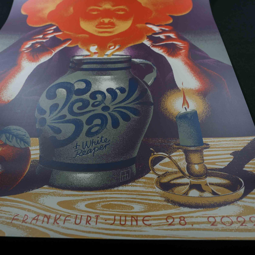 Max Loeffler Pearl Jam 2022 Frankfurt Concert Poster