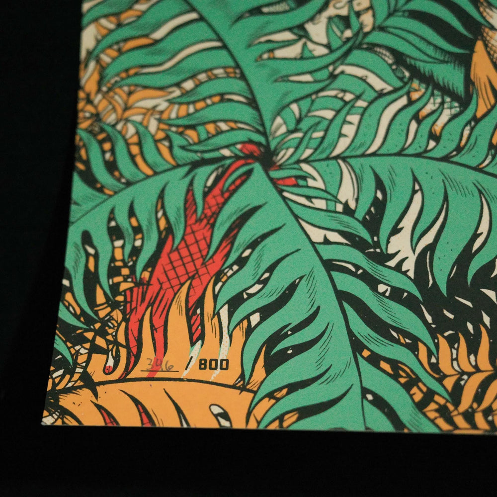 Ryan Besch Phish 2022 Riviera Maya Concert Poster