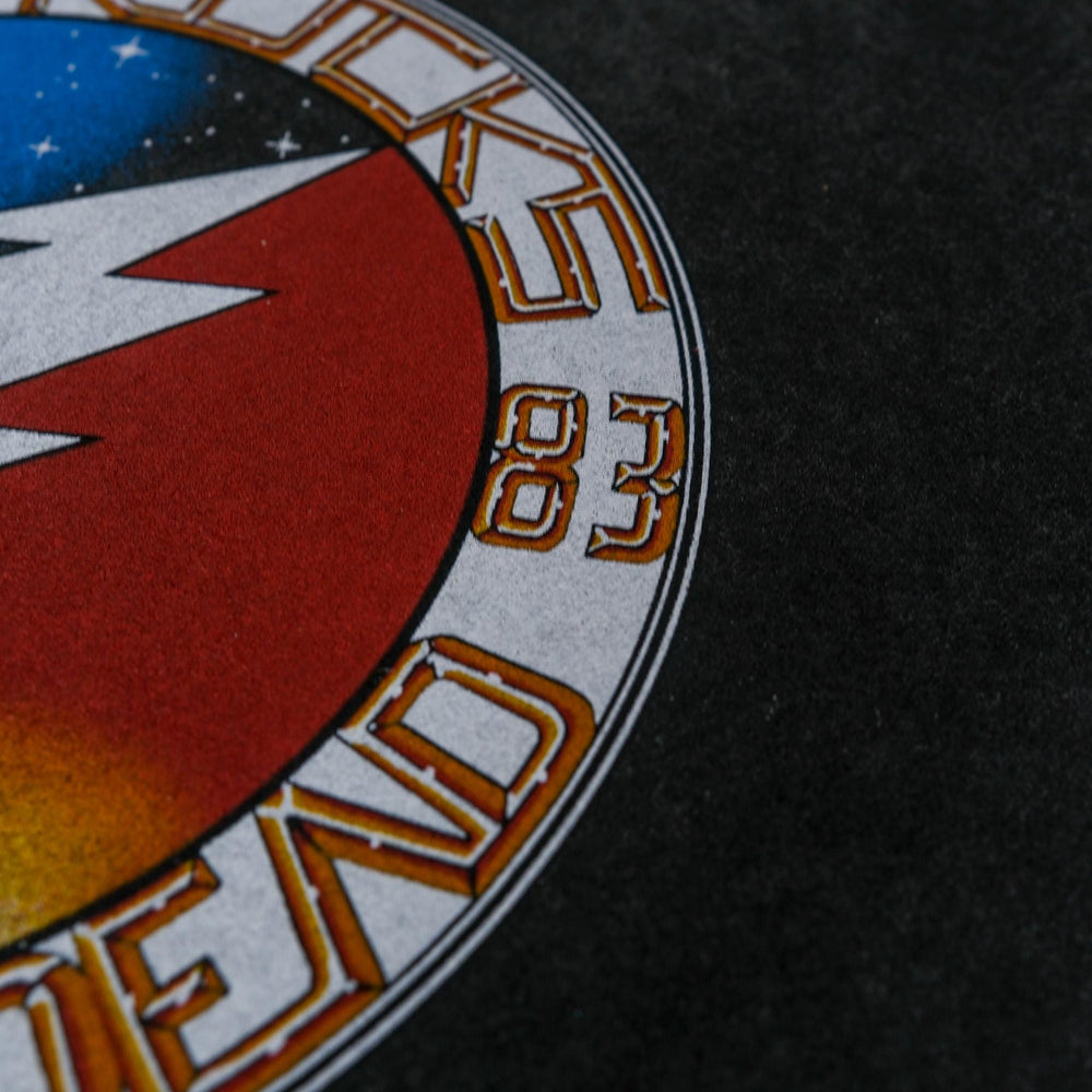 Alton Kelley Grateful Dead Lightning Bolt 1983 Red Rocks Pellon