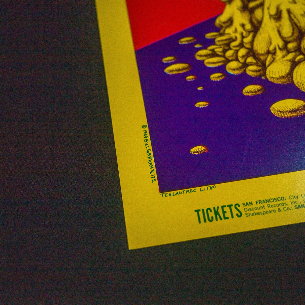 Lee Conklin Albert King 1969 San Francisco BG-172 Concert Poster