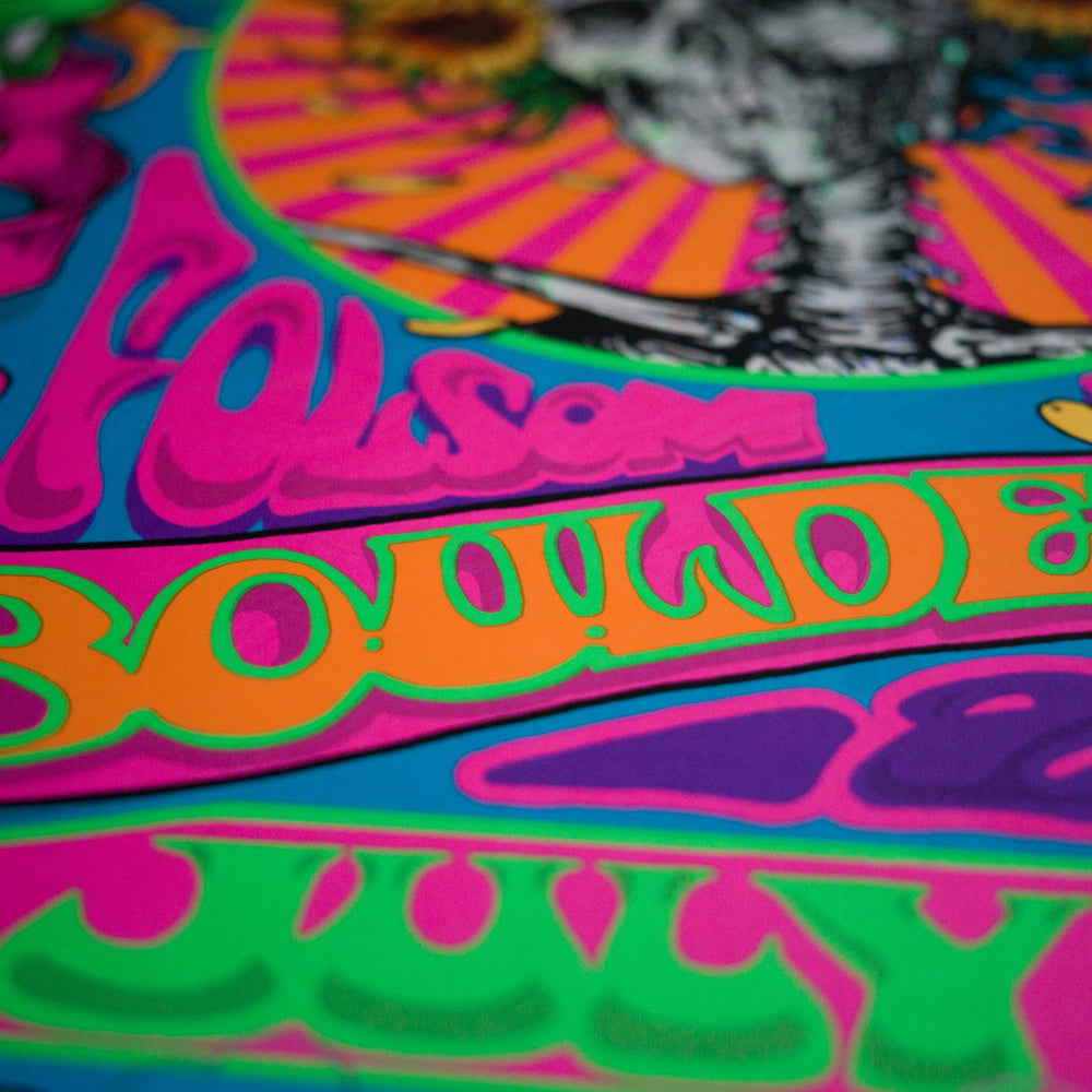 Richard Biffle Dead and Company 2023 Boulder Lava Foil Concert Poster