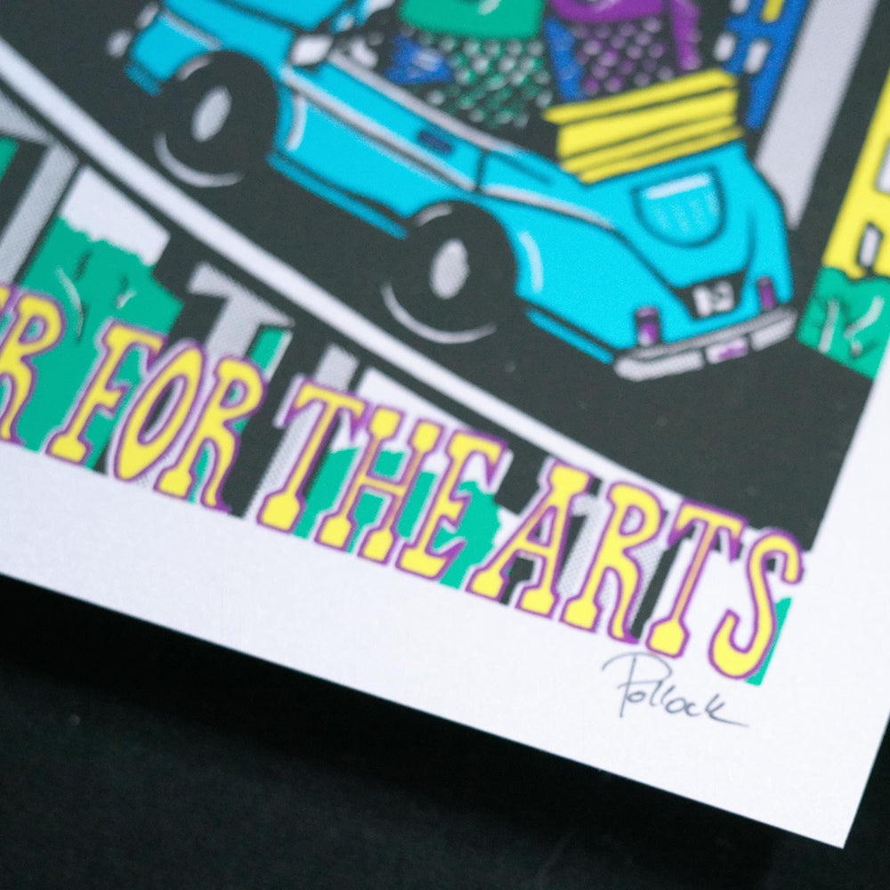 Jim Pollock Phish 2022 Bethelwoods *Rare Purple Variant Concert Poster