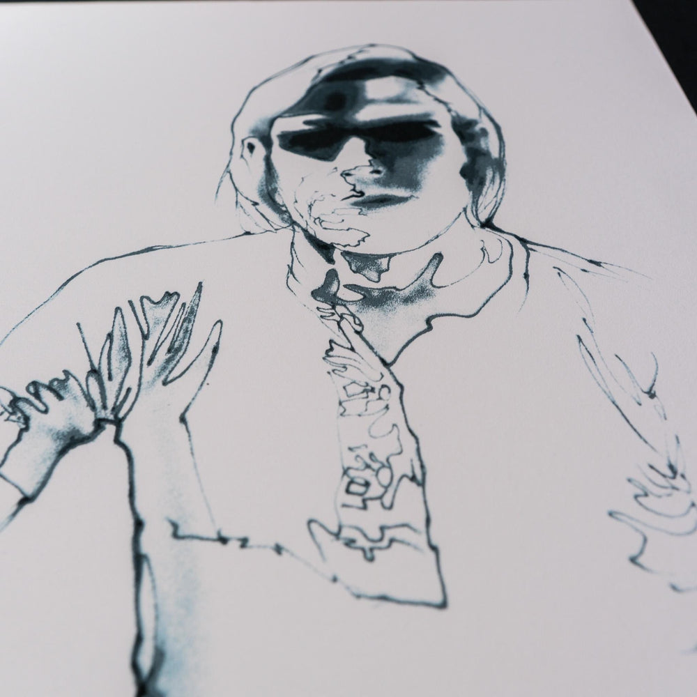 Stanley Mouse Grateful Dead Bob Weir Original Fine Art Silkscreen Artist Proof