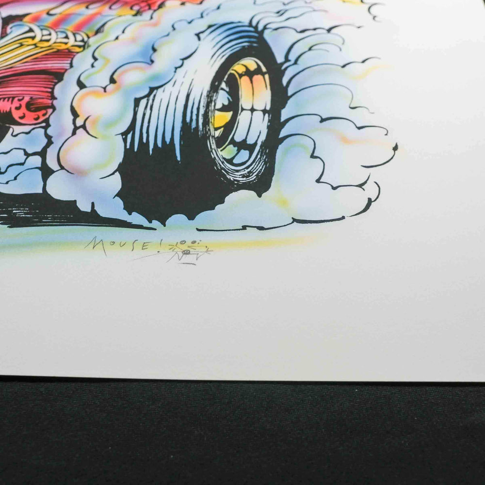 Stanley Mouse Suite of Four Hand Airbrushed Silkscreen Hot Rod