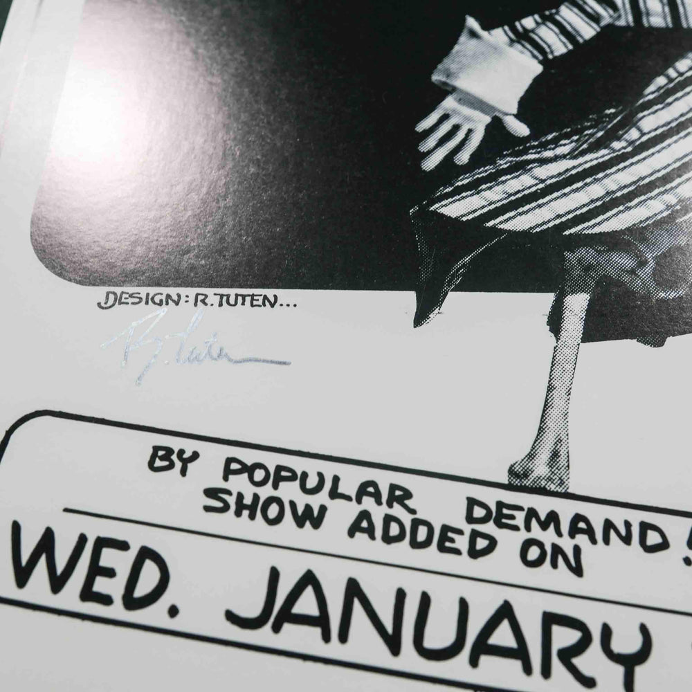 Randy Tuten An Evening with the Grateful Dead Shrine Auditorium 1977 Concert Poster