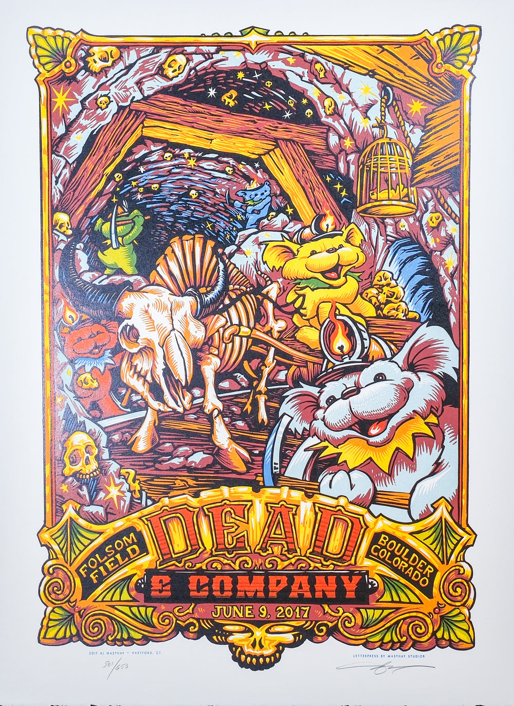 AJMasthayDeadandCompany2017BoulderJune9thConcertPoster1