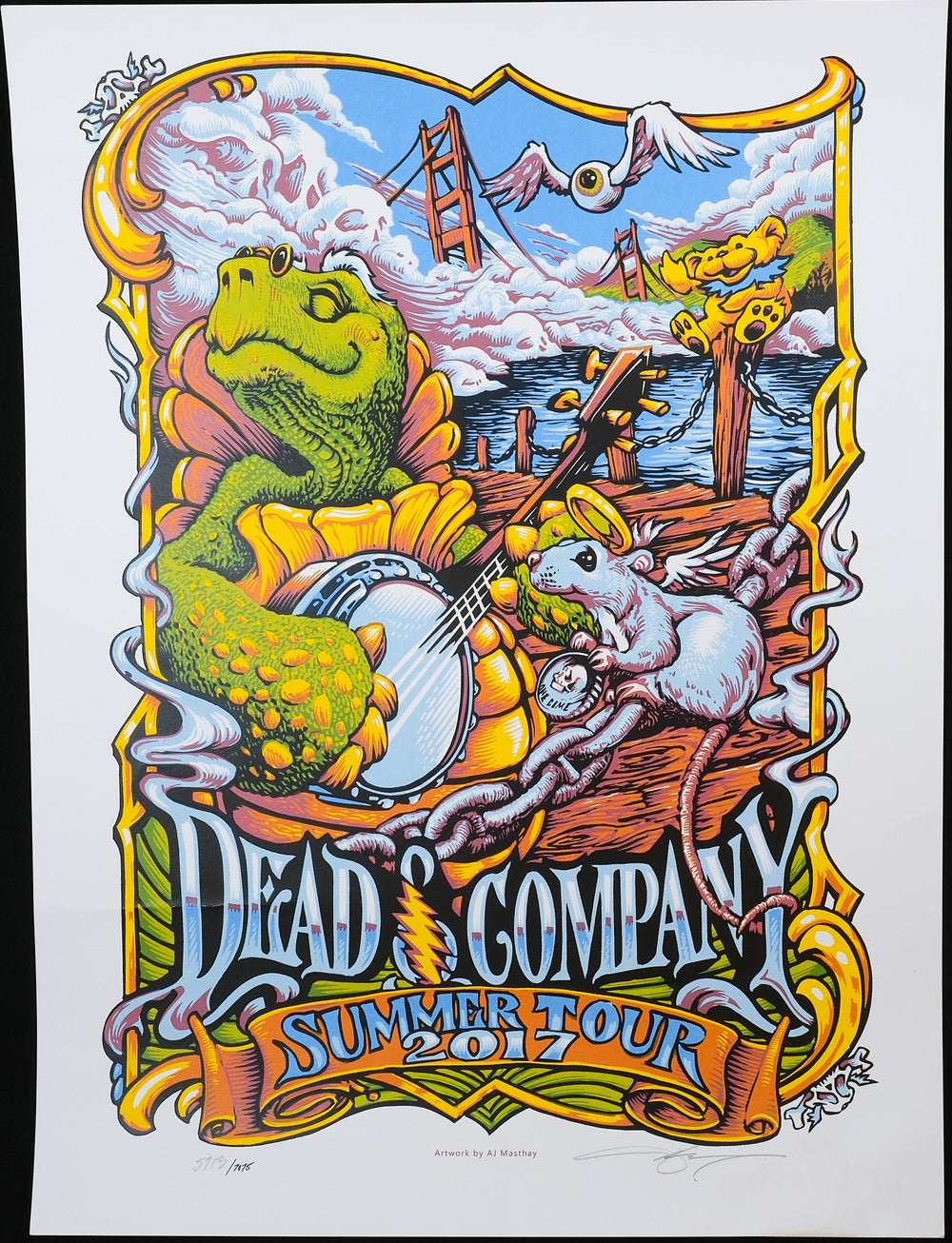 AJMasthayDeadandCompany2023SummerTourPoster