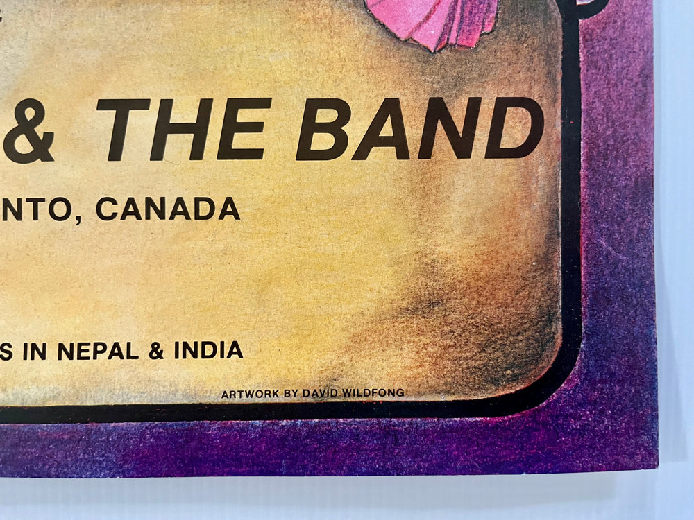Grateful Dead The Band 1984 3rd Eyeball SEVA Benefit Original Toronto Concert Poster