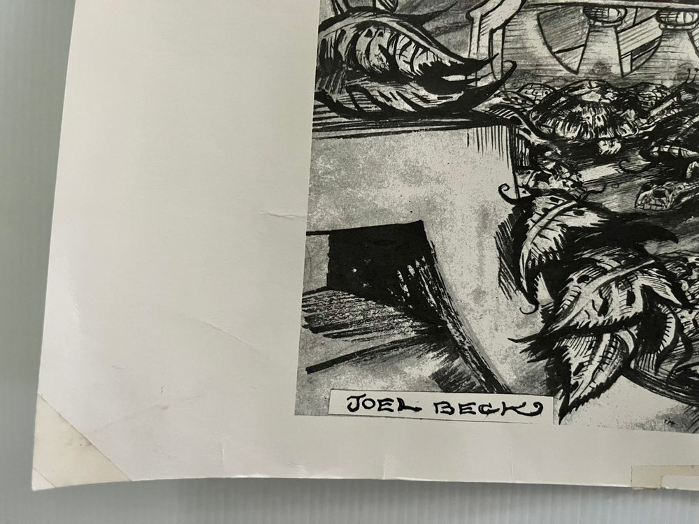 Joel Beck Kristina’s Castle 1967 Original Berkeley Bonaparte Psychedelic Poster