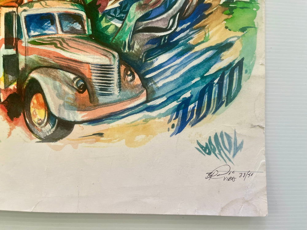 Furthur Gathering of the Vibes Grateful Dead Signed Numbered 38/50 Art Print