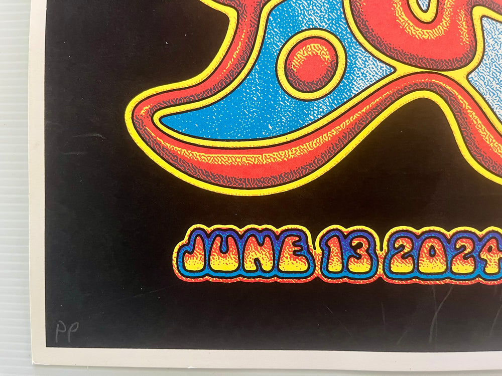 Dead & Company Sphere Las Vegas 6/13/24 Nate Gonzalez AP Artist Proof Poster