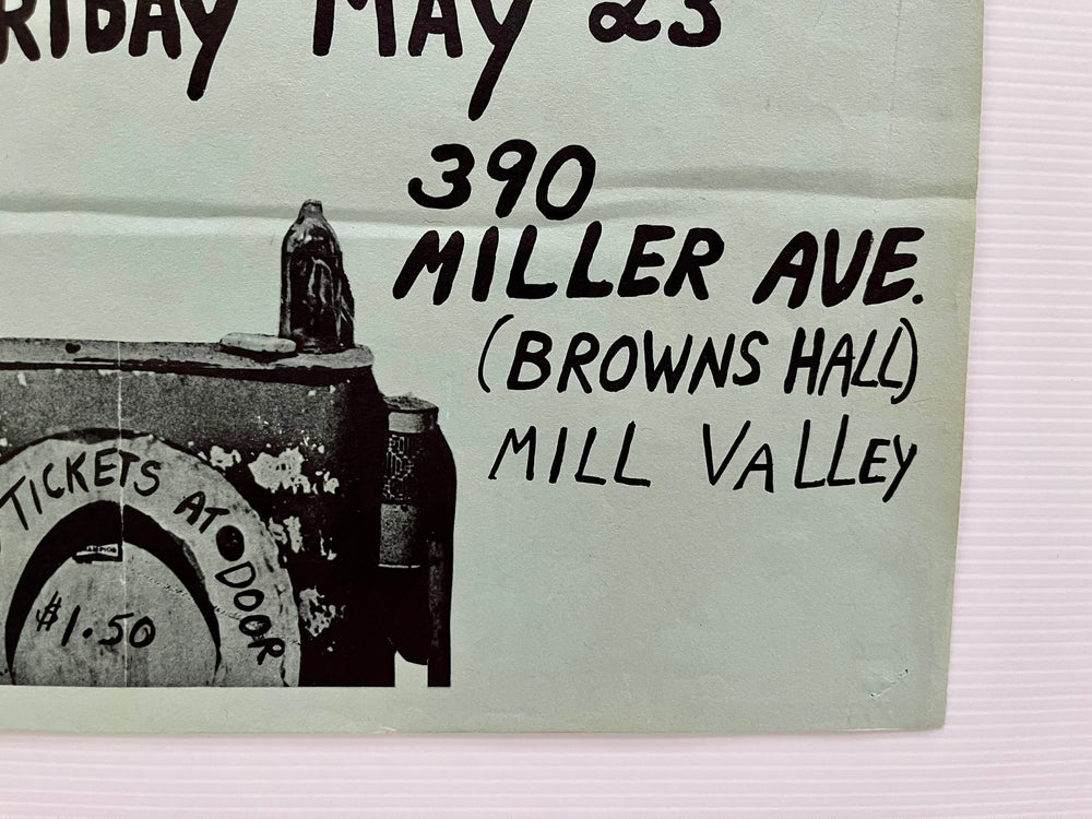 1969 Haight Ashbury Free Clinic Benefit Dance Devil’s Kitchen Mill Valley Poster A slightly stronger eBay title: