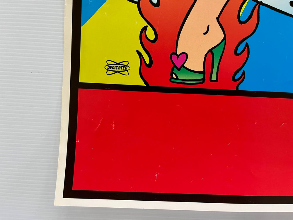 Frank Kozik SLUDGE NATION 1997 Original Art Poster Kozik 97.33 Vintage Punk Lowbrow Value