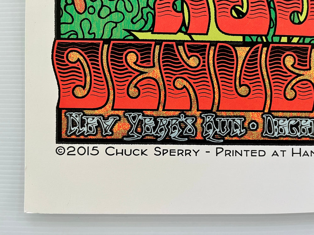 Chuck Sperry Umphrey’s McGee 2015 Fillmore Denver Signed #54/700 Concert Poster