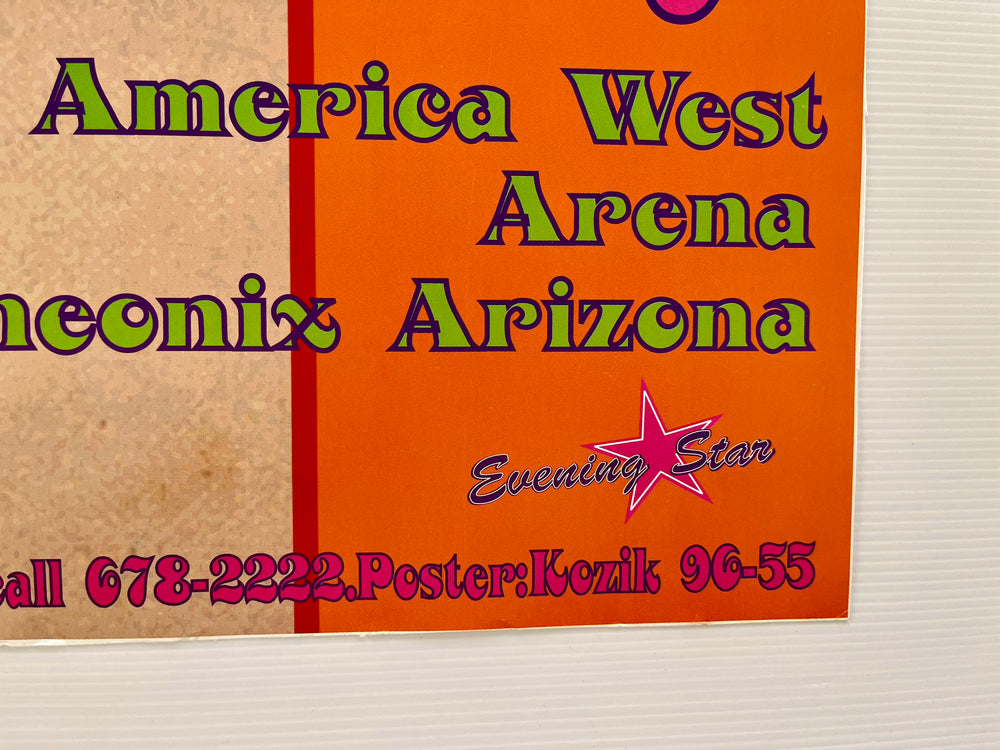 1996 Smashing Pumpkins Garbage Phoenix Frank Kozik Original Concert Poster 96-55