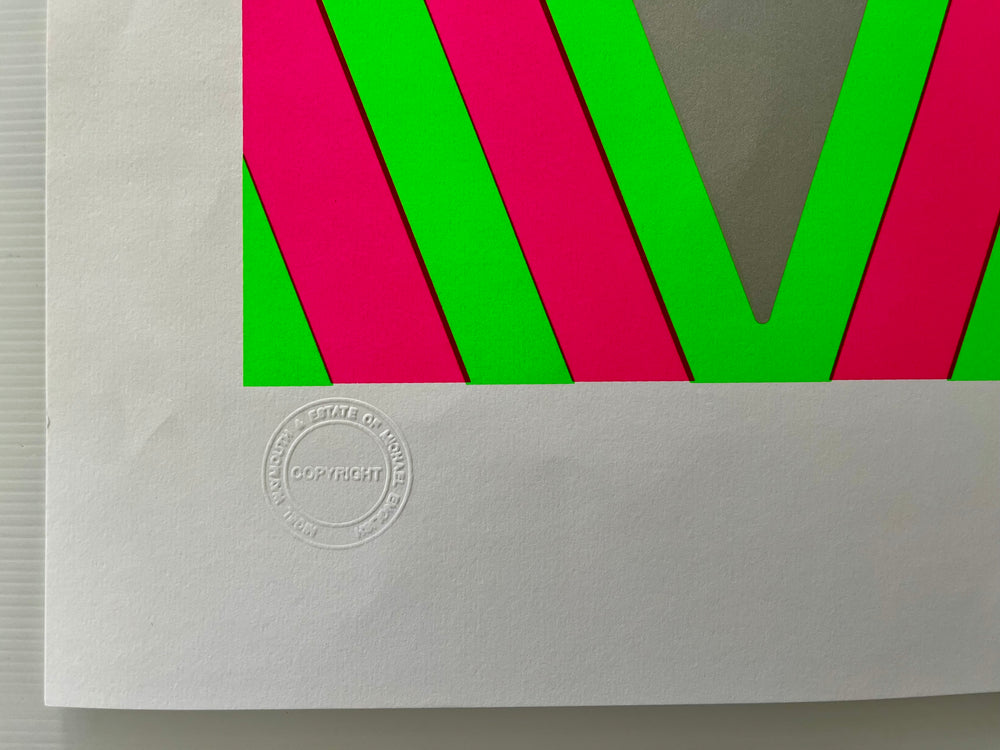 Nigel Waymouth THE MOVE Marquee 1967 Signed Hapshash Psychedelic Screenprint