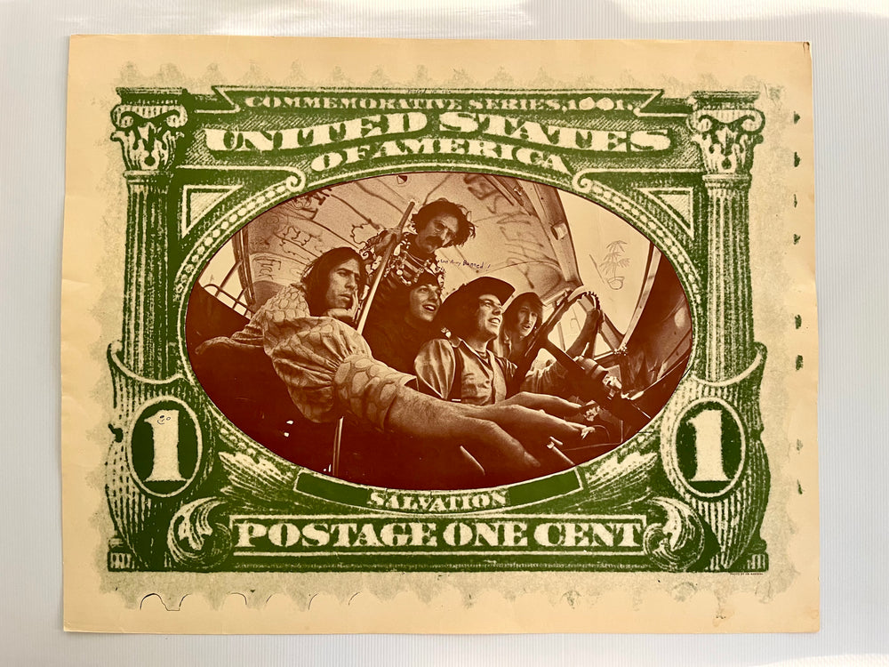 Jim Marshall Commemorative Series 1001 United States One Cent Psychedelic Poster