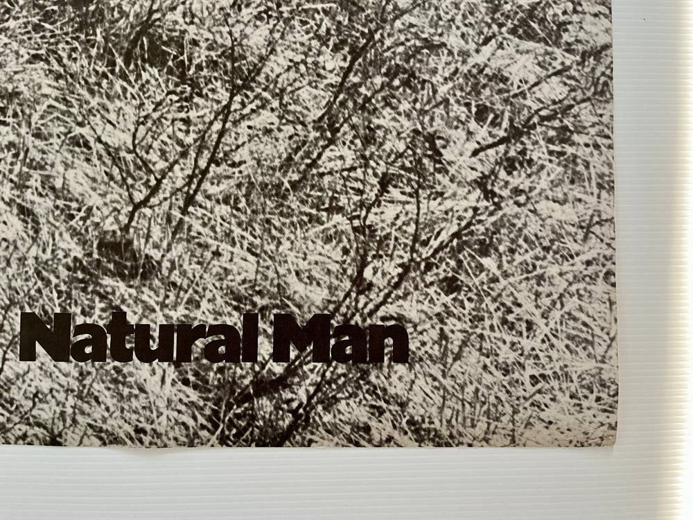 1971 Natural Man Synergisms #166 Original San Francisco Counterculture Poster