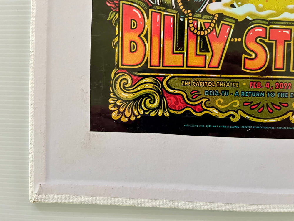 Billy Strings 2/4/22 Capitol Theatre Port Chester Matt Leunig Deja Tu Poster
