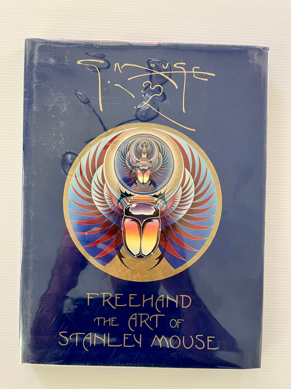 Stanley Mouse Signed Freehand Art Book 1993 1st Edition Hardcover Grateful Dead