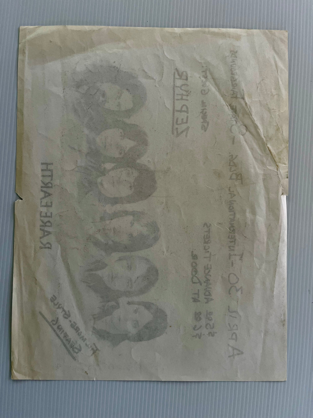 Vintage Rare Earth Zephyr Original Concert Poster April 30 State Fairgrounds