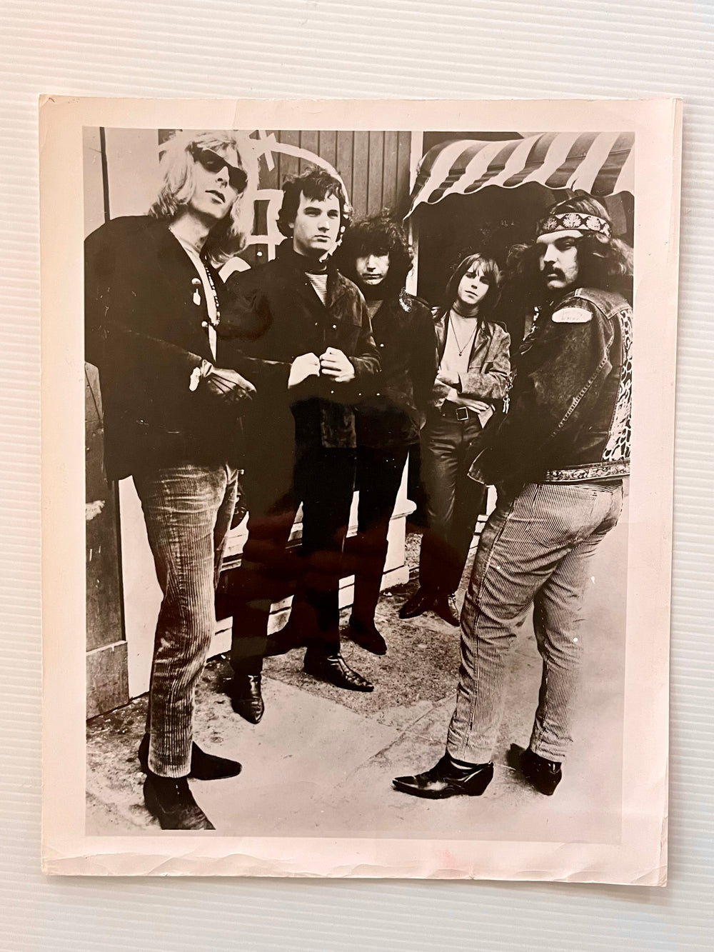 1966 Grateful Dead Herb Greene Vintage 8x10 Haight Ashbury Press Photo RMY COA