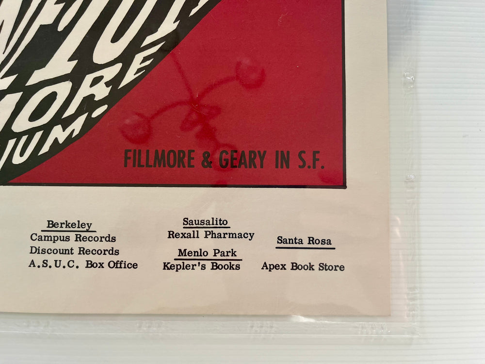 1966 Jefferson Airplane BG-10-RP-2 Wes Wilson Fillmore Poster CGC 8.0