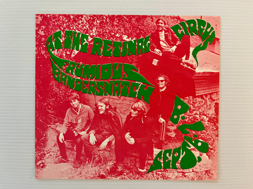 1968 Frumious Bandersnatch Retinal Circus Vancouver Psychedelic Original Handbill