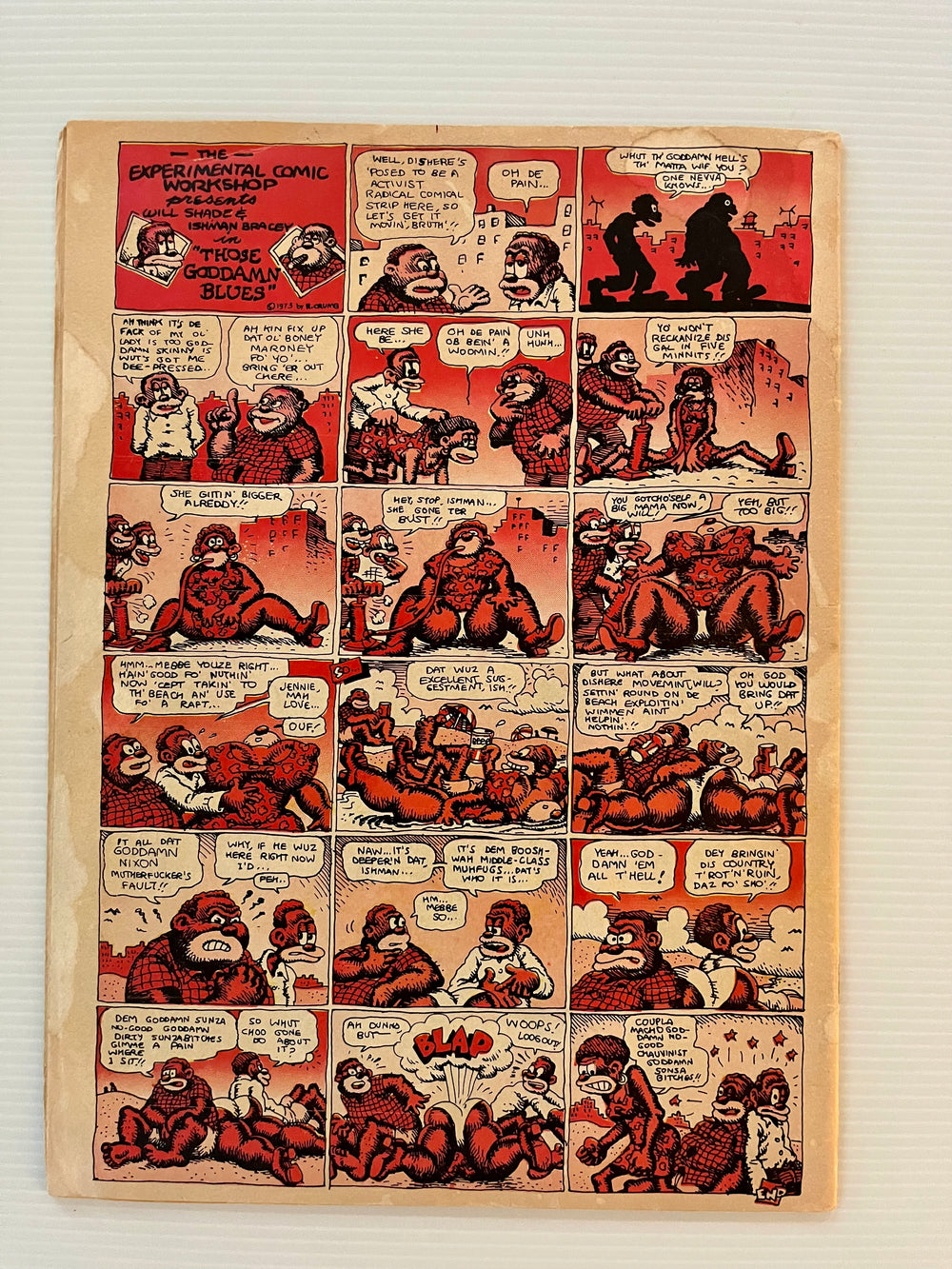 1973 R. Crumb Black and White Comics Apex Novelties Underground Comix 50¢