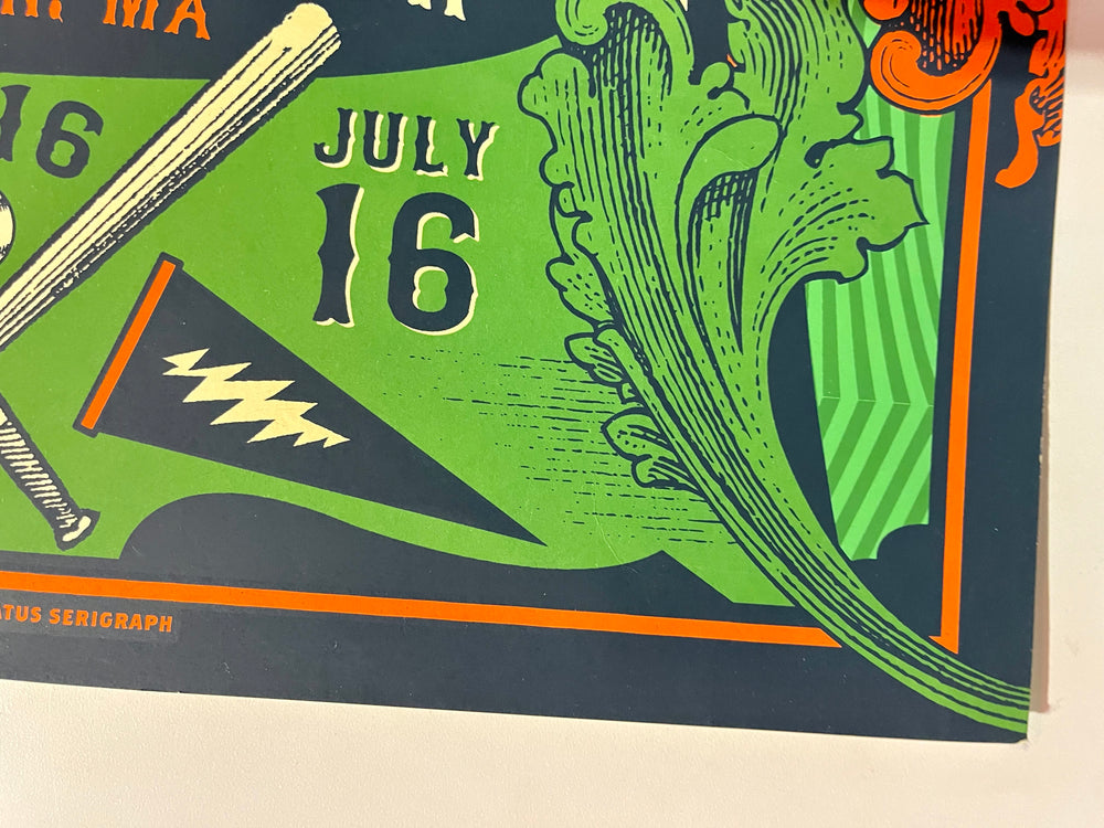 Dead & Company Fenway Park 2016 Status Serigraph Concert Poster – Numbered – Boston