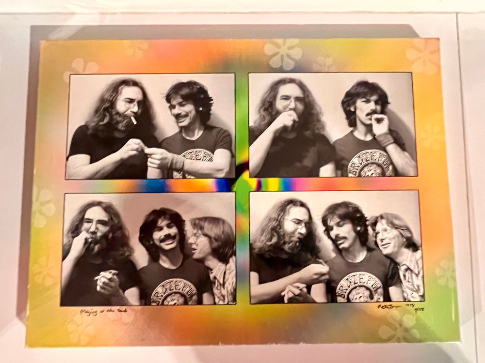 Grateful Dead 1978 “Playing in the Band” Peter Simon Signed Limited Edition 44/175 – Garcia Weir Lesh