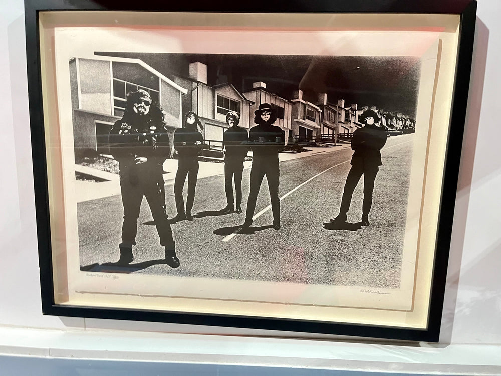 Grateful Dead 1967 Bob Seidemann Signed Numbered Photograph #76/300 – Jerry Garcia – Framed