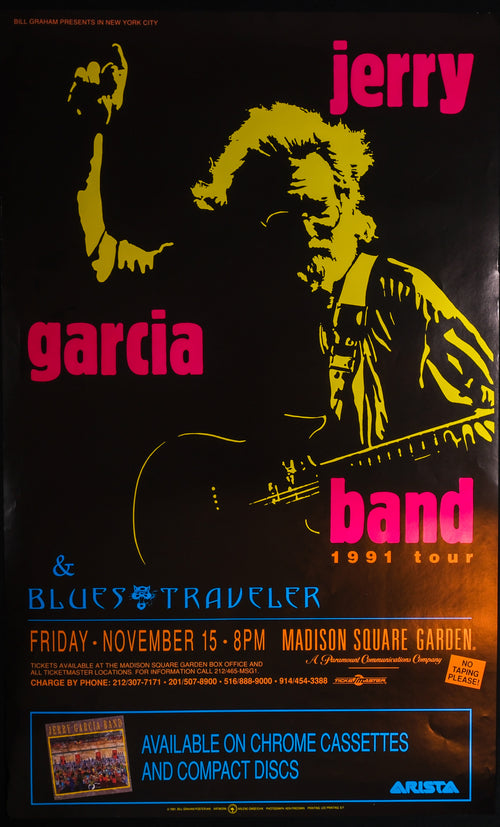 jerry garcia concert poster