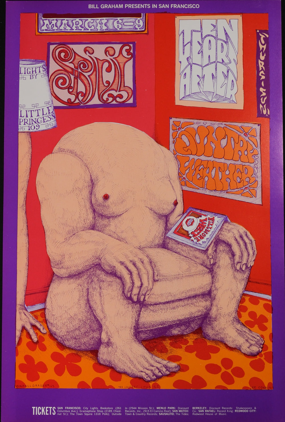 lee conklin spirit concert poster 