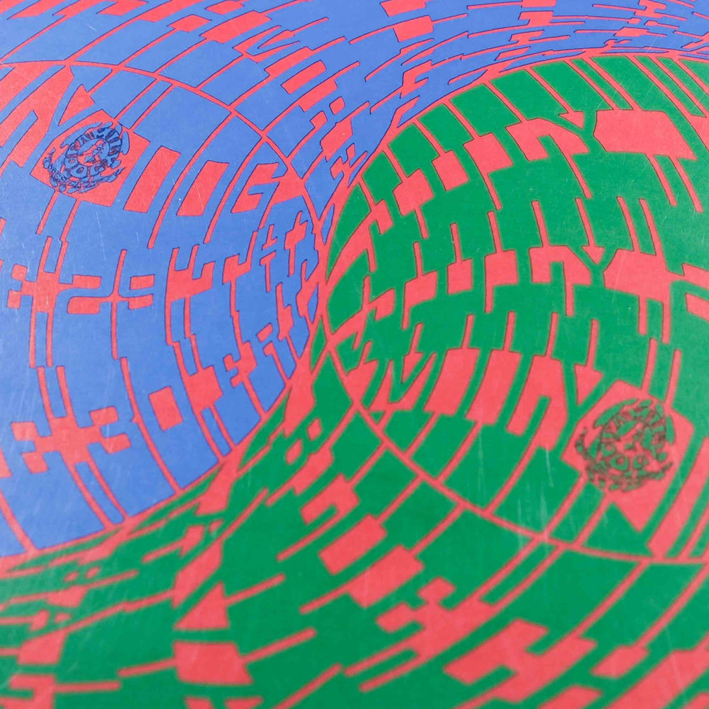 close up of victor moscoso rare dead concert poster