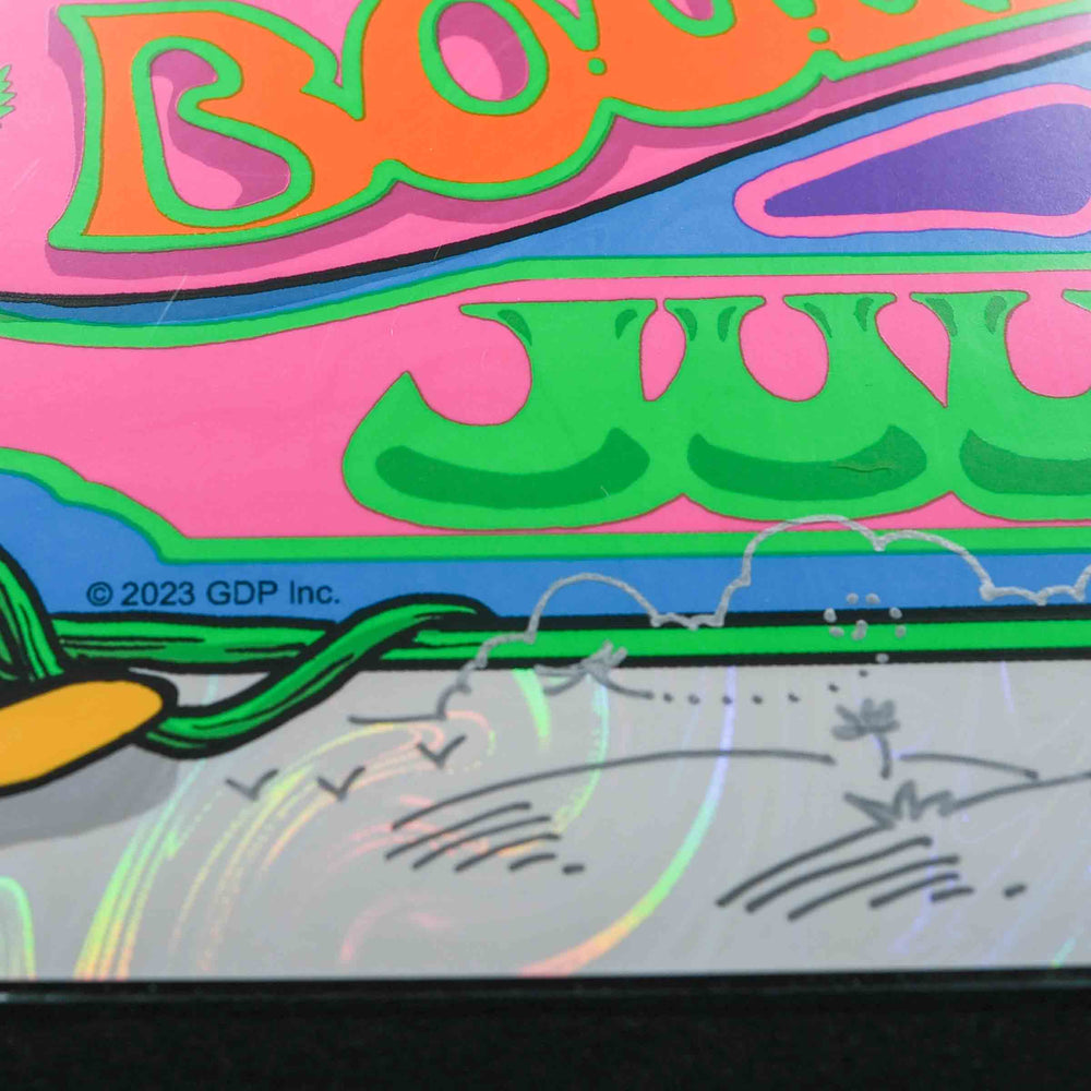 close up of richard biffle rare and dead concert poster