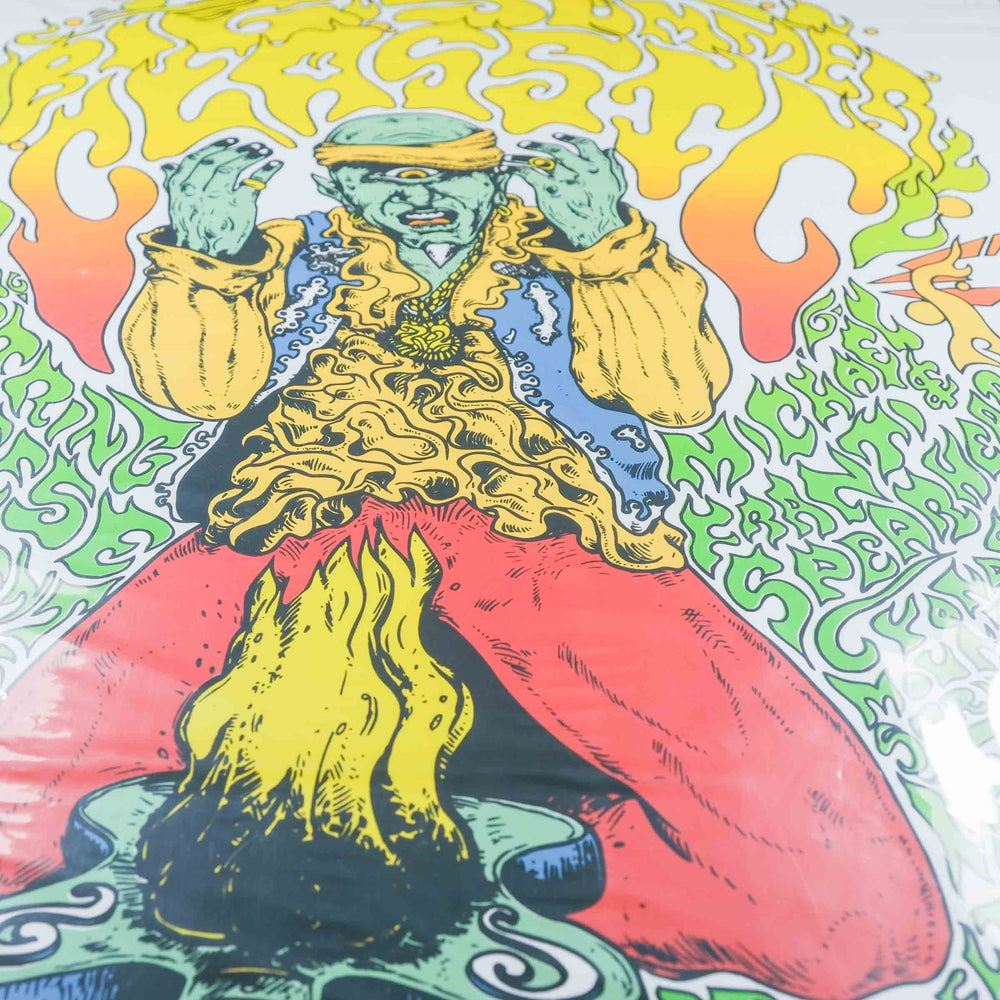 close up of jermaine rogers rare dead concert poster 