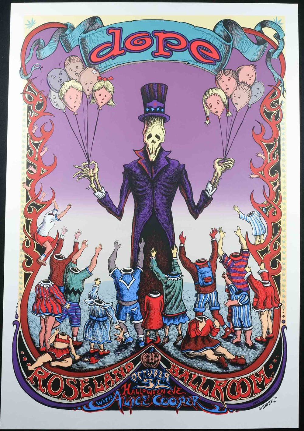 emek rare dead concert poster 