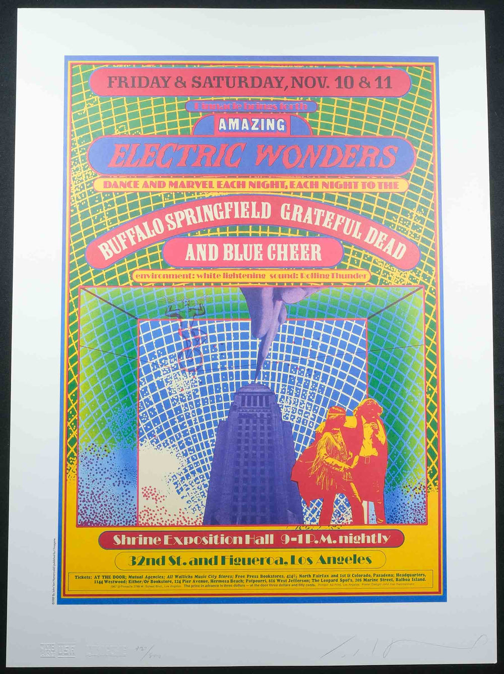 John Van Hamersveld rare dead concert poster 