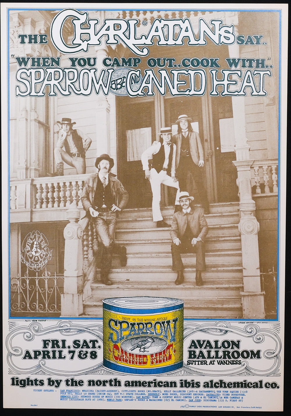 RickGriffinCannedHeat1967ConcertPoster