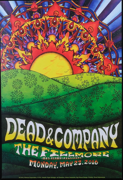 RyanKerriganDeadandCompany2016FilmorePoster with sun