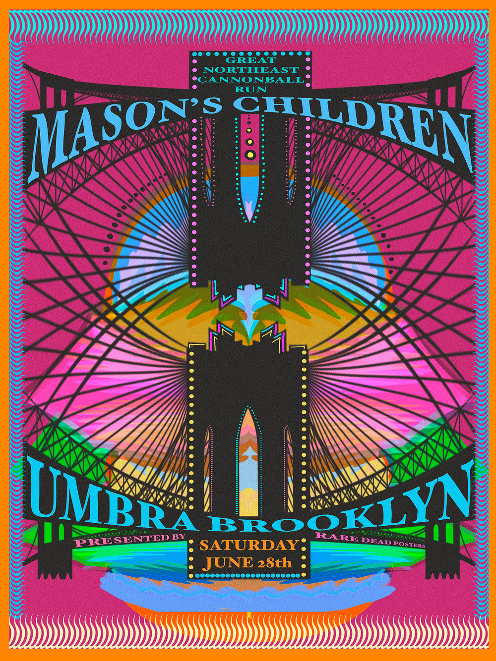 Gus Peyton Mason's Children 2025 Umbra Brooklyn Great Northeast Cannonball Run Pink